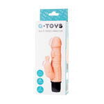 Реалистичный вибратор TOYFA  A-Toys Fand, TPE, телесный, 17,5 см