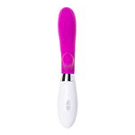 Вибратор с клиторальным стимулятором TOYFA A-Toys Mady, силикон, розовый, 20,4 см