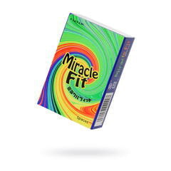 Презервативы Sagami, miracle fit, латекс, 18,5 см, 5,2 см, 5 шт.