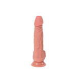 Реалистичный фаллоимитатор REAL Dual Layer, dual silicone, 15х3,8 см.