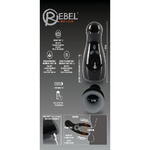 Эргономичный мастурбатор с 3-мя функциями Rebel Masturbator by Rebel