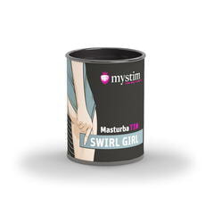 Компактный универсальный минимастурбатор Mystim MasturbaTIN Swirl Girl - Waves