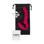 Страпон LOVENSE Lapis, силикон, красный, 23 см