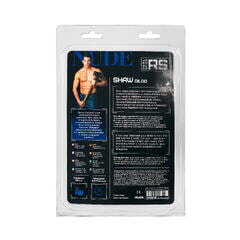 Реалистичный фаллоимитатор RealStick Nude Shaw, PVC, телесный, 17 см