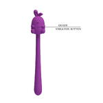 Мини-вибростимулятор Cute Bunny, фиолетовый